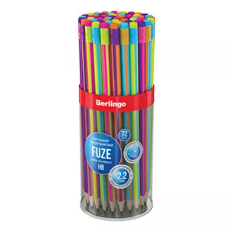 Berlingo, grafitová tužka Fuze, color, 72ks, s gumou Berlingo, grafitová tužka Fuze, color, 72ks, s gumou