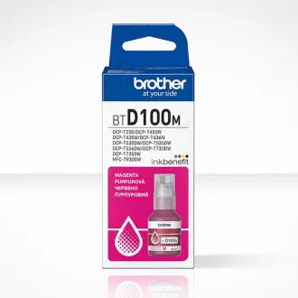 Farba do tlačiarne Brother BTD-100 (BTD100M) - cartridge, magenta (purpurová)