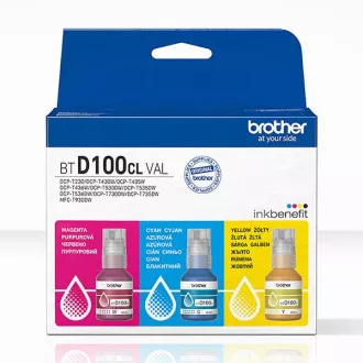 Farba do tlačiarne Brother BTD-100 (BTD100CLVAL) - cartridge, color (farebná)