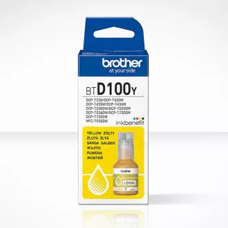 Farba do tlačiarne Brother BTD-100 (BTD100Y) - cartridge, yellow (žltá)