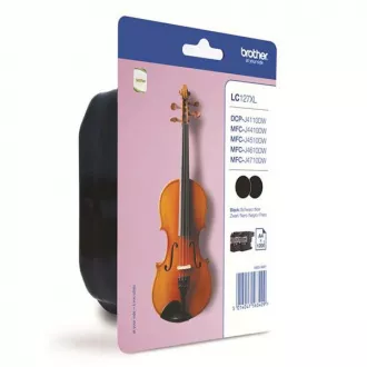 Farba do tlačiarne Brother LC-127-XL (LC127XLBKBP2) - cartridge, black (čierna) 2ks Farba do tlačiarne Brother LC-127-XL (LC127XLBKBP2) - cartridge, black (čierna) 2ks