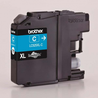 Brother LC-525-XL (LC525XLC) - cartridge, cyan (azúrová)