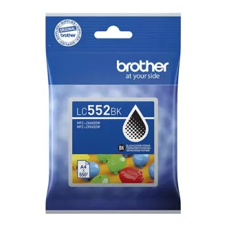 Farba do tlačiarne Brother LC-552 (LC552BK) - cartridge, black (čierna)