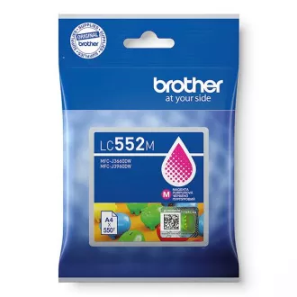 Farba do tlačiarne Brother LC-552 (LC552M) - cartridge, magenta (purpurová)