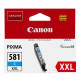 Canon CLI-581-C XXL (1995C001) - cartridge, cyan (azúrová)