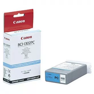 Farba do tlačiarne Canon BCI-1302 (7721A001) - cartridge, photo cyan (foto azúrová)