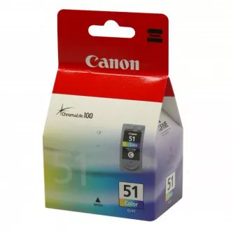 Farba do tlačiarne Canon CL-51 (0618B001) - cartridge, color (farebná)