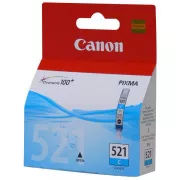 Farba do tlačiarne Canon CLI-521 (2934B009) - cartridge, cyan (azúrová)