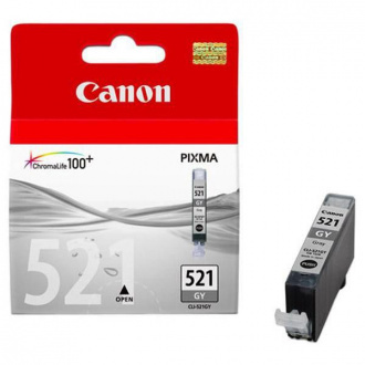 Canon CLI-521 (2937B001) - cartridge, gray (sivá)