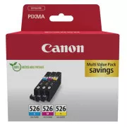 Farba do tlačiarne Canon CLI-526 (4541B018) - cartridge, color (farebná) multipack