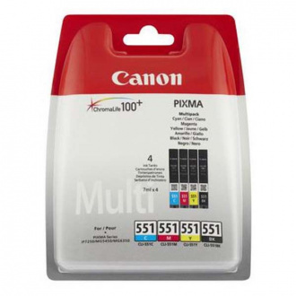 Canon CLI-551 (6509B008) - cartridge, black + color (čierna + farebná)