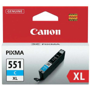 Canon CLI-551-C XL (6444B001) - cartridge, cyan (azúrová)