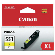Farba do tlačiarne Canon CLI-551 (6446B001) - cartridge, yellow (žltá)