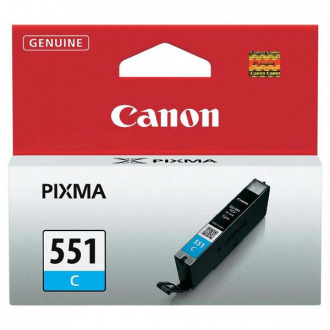 Canon CLI-551 (6509B001) - cartridge, cyan (azúrová)