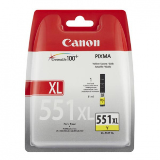 Canon CLI-551-Y XL (6446B004) - cartridge, yellow (žltá)