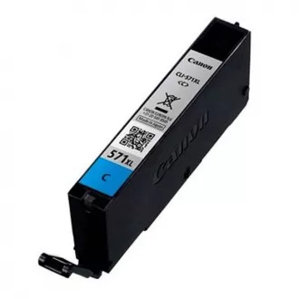 Farba do tlačiarne Canon CLI-571-XL (0332C001) - cartridge, cyan (azúrová)