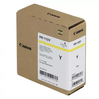 Farba do tlačiarne Canon PFI-110 (2367C001) - cartridge, yellow (žltá)
