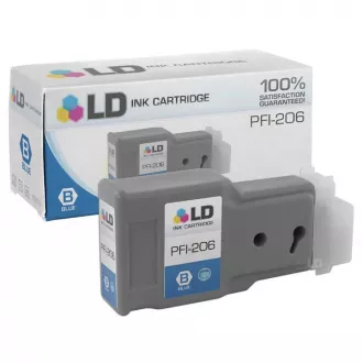 Farba do tlačiarne Canon PFI-206 (5311B001) - cartridge, blue (modrá)