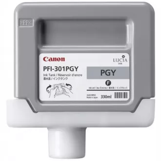 Farba do tlačiarne Canon PFI-301 (1496B001) - cartridge, photo gray (foto sivá)