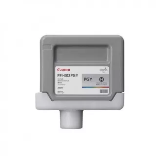 Farba do tlačiarne Canon PFI-302 (2218B001AA) - cartridge, photo gray (foto sivá)