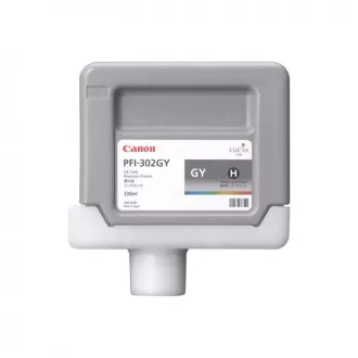 Farba do tlačiarne Canon PFI-302 (2217B001AA) - cartridge, gray (sivá)