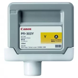 Farba do tlačiarne Canon PFI-303 (2961B001AA) - cartridge, yellow (žltá) Farba do tlačiarne Canon PFI-303 (2961B001AA) - cartridge, yellow (žltá)