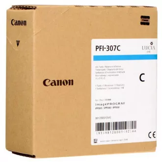 Farba do tlačiarne Canon PFI-307 (9812B001) - cartridge, cyan (azúrová)