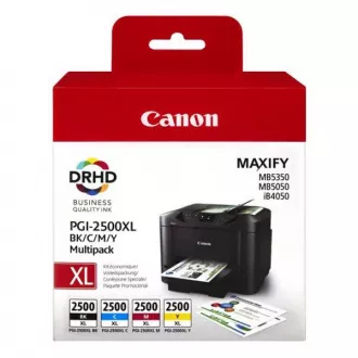 Farba do tlačiarne Canon PGI-2500-XL (9254B004) - cartridge, black + color (čierna + farebná) multipack