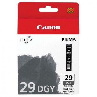 Canon PGI-29 (4870B001) - cartridge, dark gray (tmavo sivá)