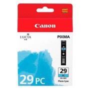 Farba do tlačiarne Canon PGI-29 (4876B001) - cartridge, photo cyan (foto azúrová)