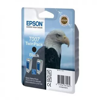 Farba do tlačiarne Epson T0074 (C13T00740210) - cartridge, black (čierna) 2ks