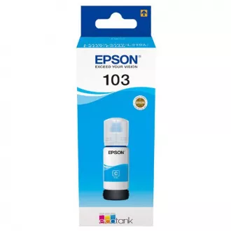 Farba do tlačiarne Epson C13T00S24A - cartridge, cyan (azúrová)