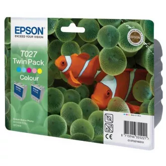 Farba do tlačiarne Epson T0274 (C13T02740310) - cartridge, color (farebná) 2ks