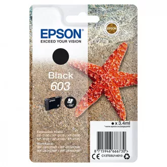 Farba do tlačiarne Epson C13T03U14010 - cartridge, black (čierna)