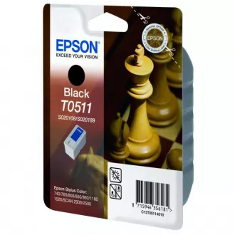 Farba do tlačiarne Epson T0511 (C13T05114010) - cartridge, black (čierna)