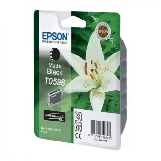 Farba do tlačiarne Epson T0598 (C13T05984010) - cartridge, matt black (matne čierna) Farba do tlačiarne Epson T0598 (C13T05984010) - cartridge, matt black (matne čierna)