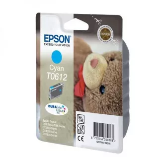 Farba do tlačiarne Epson T0612 (C13T06124010) - cartridge, cyan (azúrová)