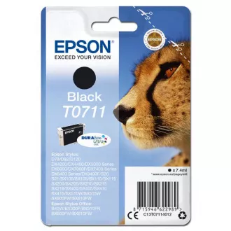Farba do tlačiarne Epson T0711 (C13T07114012) - cartridge, black (čierna)