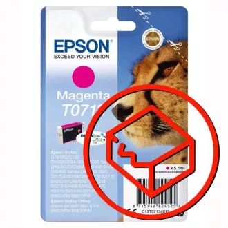 Farba do tlačiarne Epson T0713 (C13T07134022) - cartridge, magenta (purpurová)