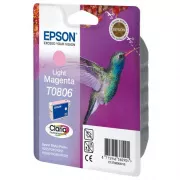 Farba do tlačiarne Epson T0806 (C13T08064011) - cartridge, light magenta (svetlo purpurová)