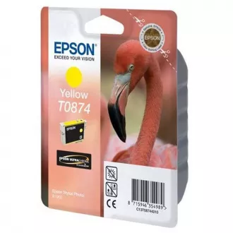 Farba do tlačiarne Epson T0874 (C13T08744010) - cartridge, yellow (žltá)