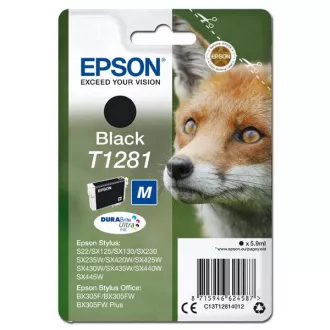 Farba do tlačiarne Epson T1281 (C13T12814012) - cartridge, black (čierna)