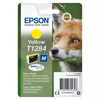 Farba do tlačiarne Epson T1284 (C13T12844022) - cartridge, yellow (žltá)