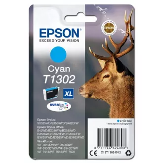 Farba do tlačiarne Epson T1302 (C13T13024012) - cartridge, cyan (azúrová)