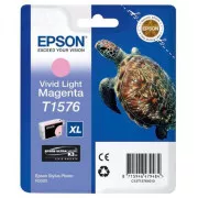 Farba do tlačiarne Epson T1576 (C13T15764010) - cartridge, light magenta (svetlo purpurová)