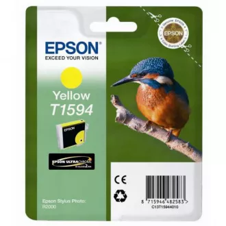 Farba do tlačiarne Epson T1594 (C13T15944010) - cartridge, yellow (žltá)