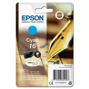 Farba do tlačiarne Epson T1622 (C13T16224012) - cartridge, cyan (azúrová)