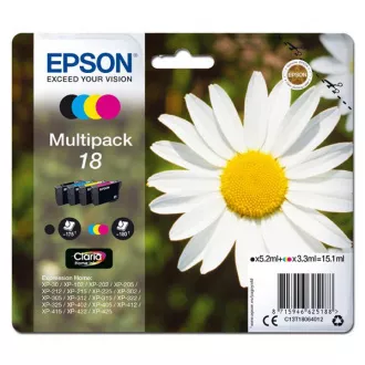 Farba do tlačiarne Epson T1806 (C13T18064012) - cartridge, black + color (čierna + farebná)