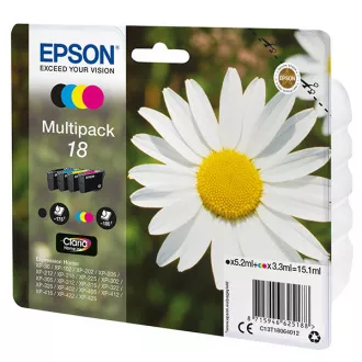 Farba do tlačiarne Epson T1806 (C13T18064022) - cartridge, black + color (čierna + farebná)