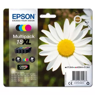 Farba do tlačiarne Epson T1816 (C13T18164012) - cartridge, black + color (čierna + farebná)